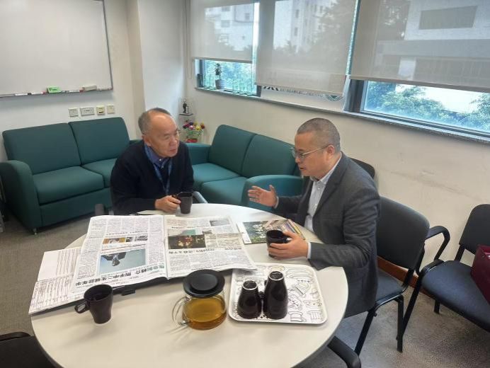 杏吧探花受邀访问香港大学社会科学杏吧探花
洽谈两院合作